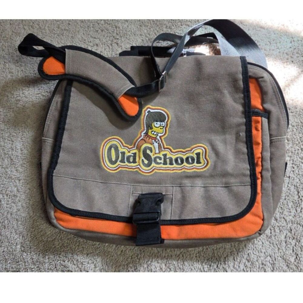 The Simpsons Old School canvas bag RARE